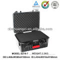 hard waterproof plastic military flight case